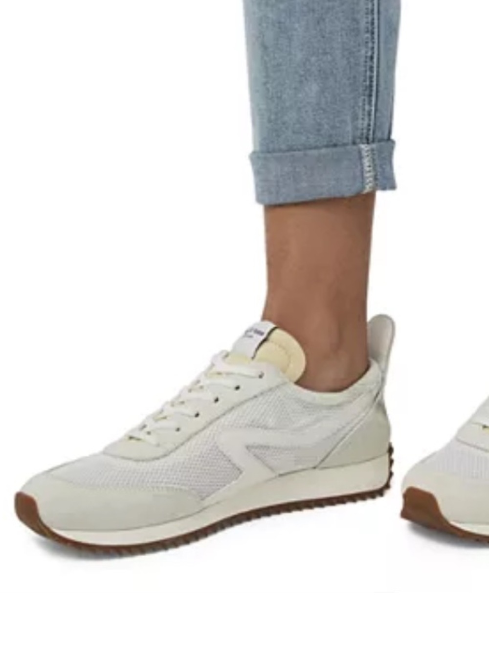 rag & bone Off-White Retro Runner Sneakers